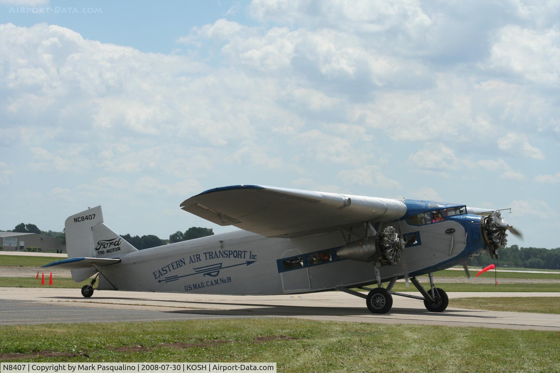 N8407, 1929 Ford 4-AT-E Tri-Motor C/N 69, Ford 4-AT-E