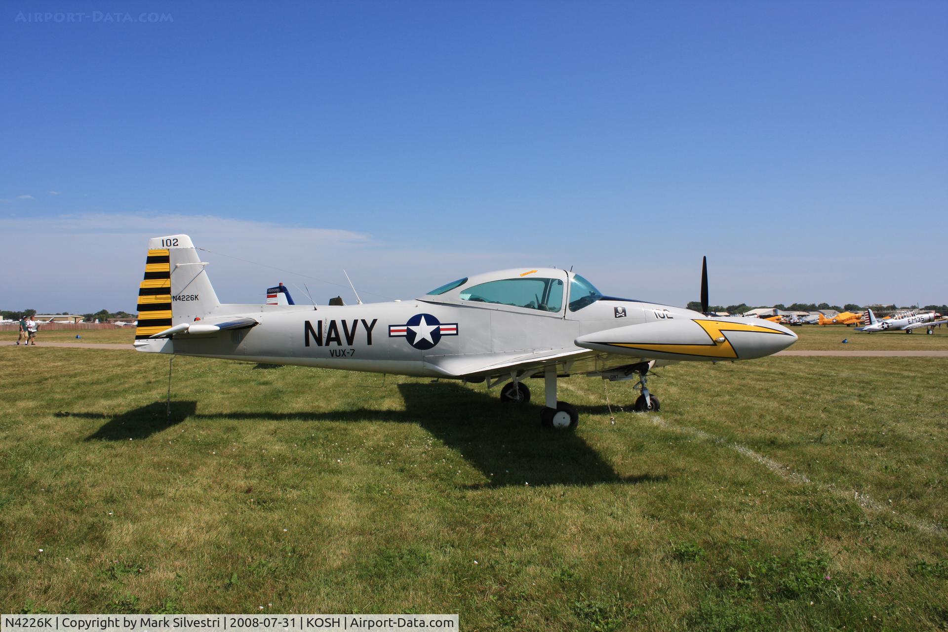 N4226K, 1948 Ryan Navion A C/N NAV-4-1226, Oshkosh 2008