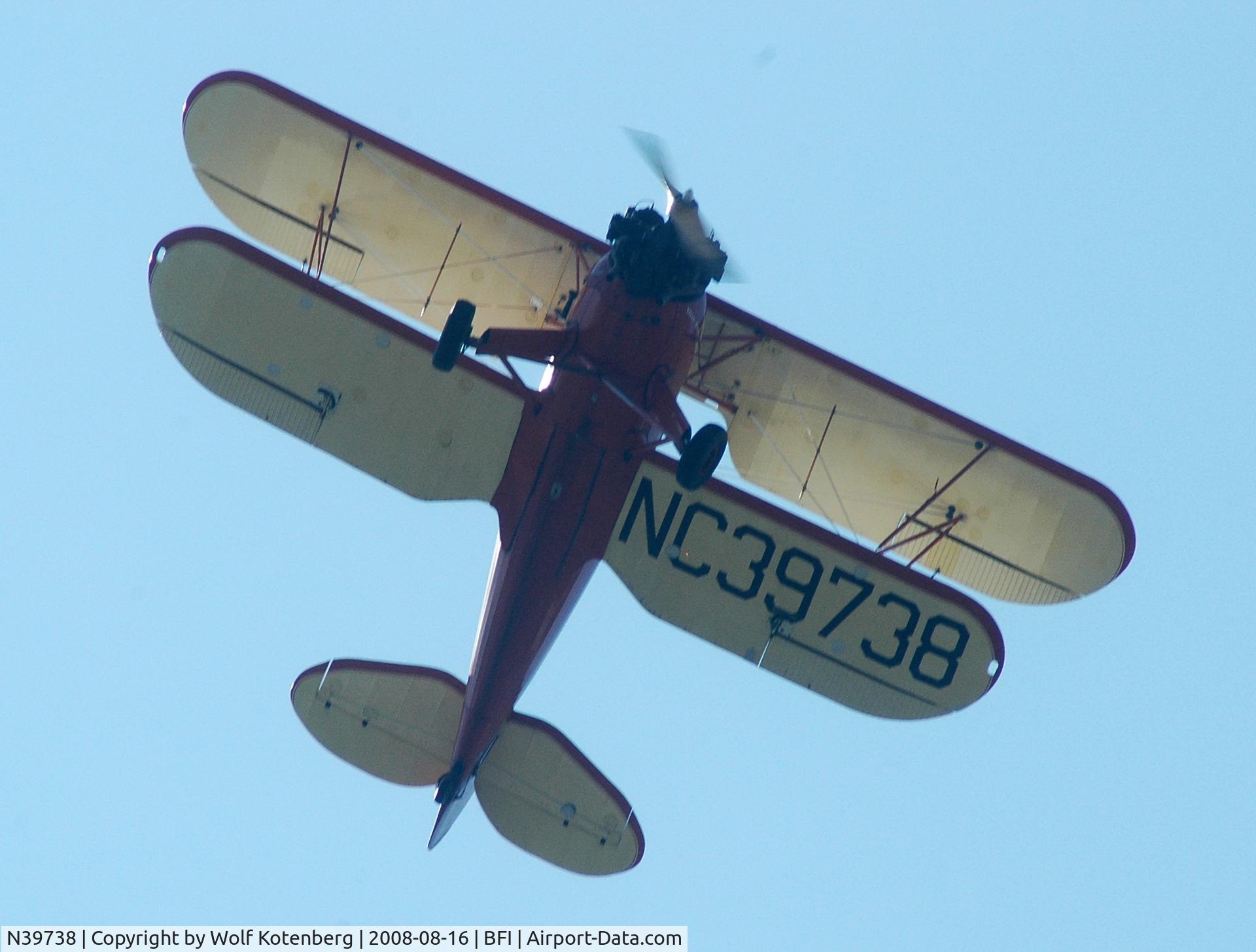 N39738, 1942 Waco UPF-7 C/N 5871, nice planform