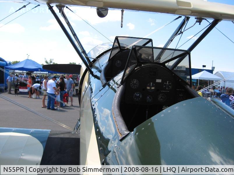 N55PR, 1952 Boeing E75N1 C/N 75-8788, On display at Wings of Victory airshow - Lancaster, Ohio