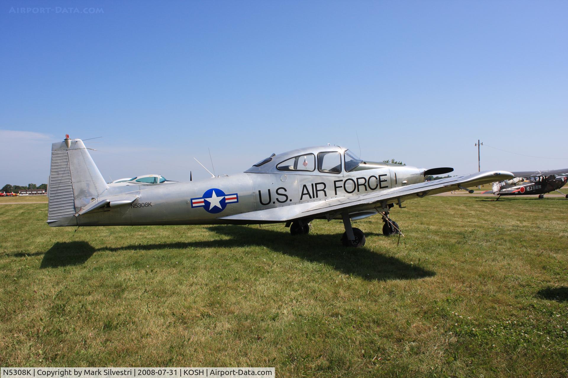 N5308K, 1950 Ryan Navion B C/N NAV-4-2208B, Oshkosh 2008