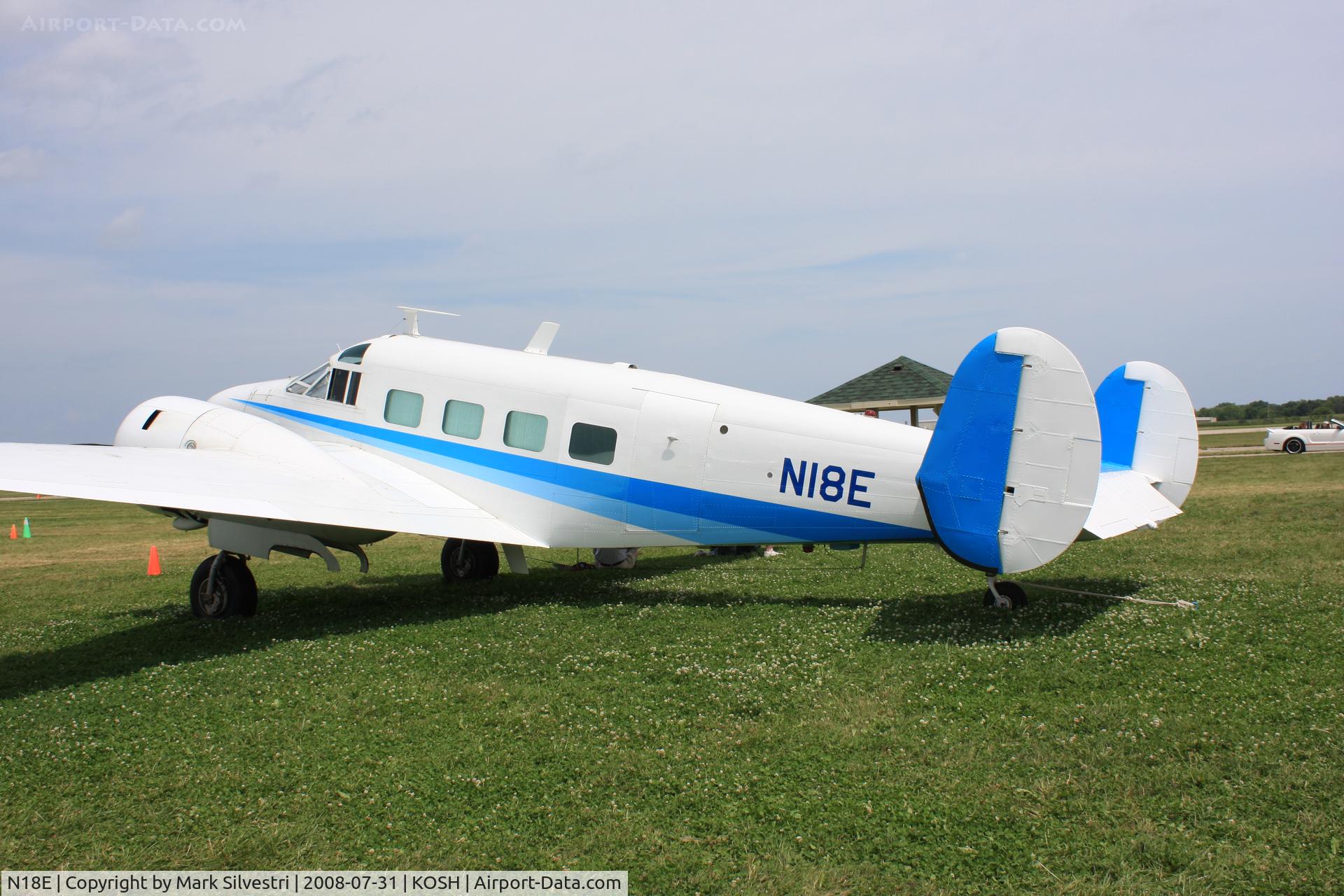 N18E, 1958 Beech E18S C/N BA-383, Oshkosh 2008