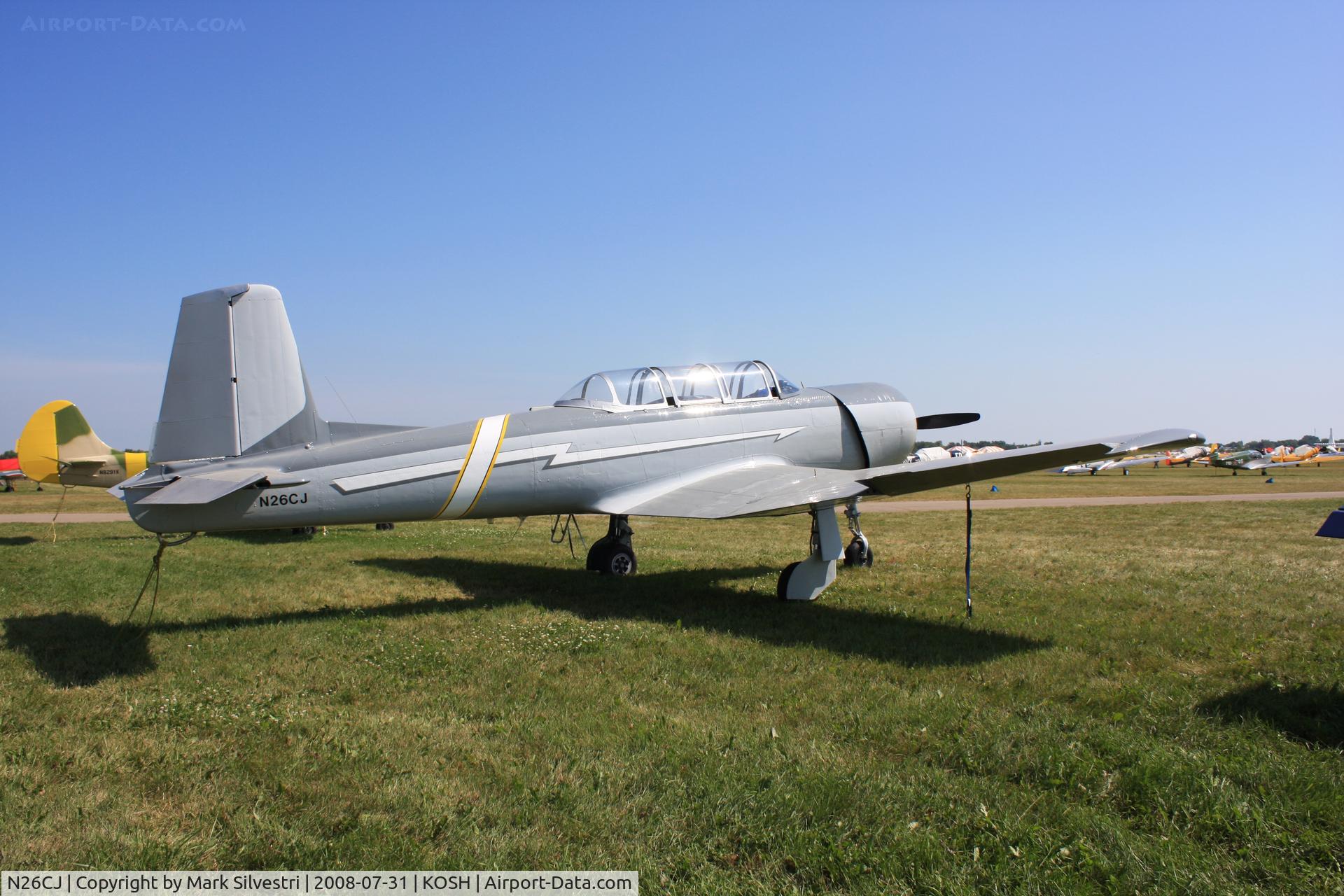 N26CJ, 1977 Nanchang CJ-6A C/N 1832046, Oshkosh 2008