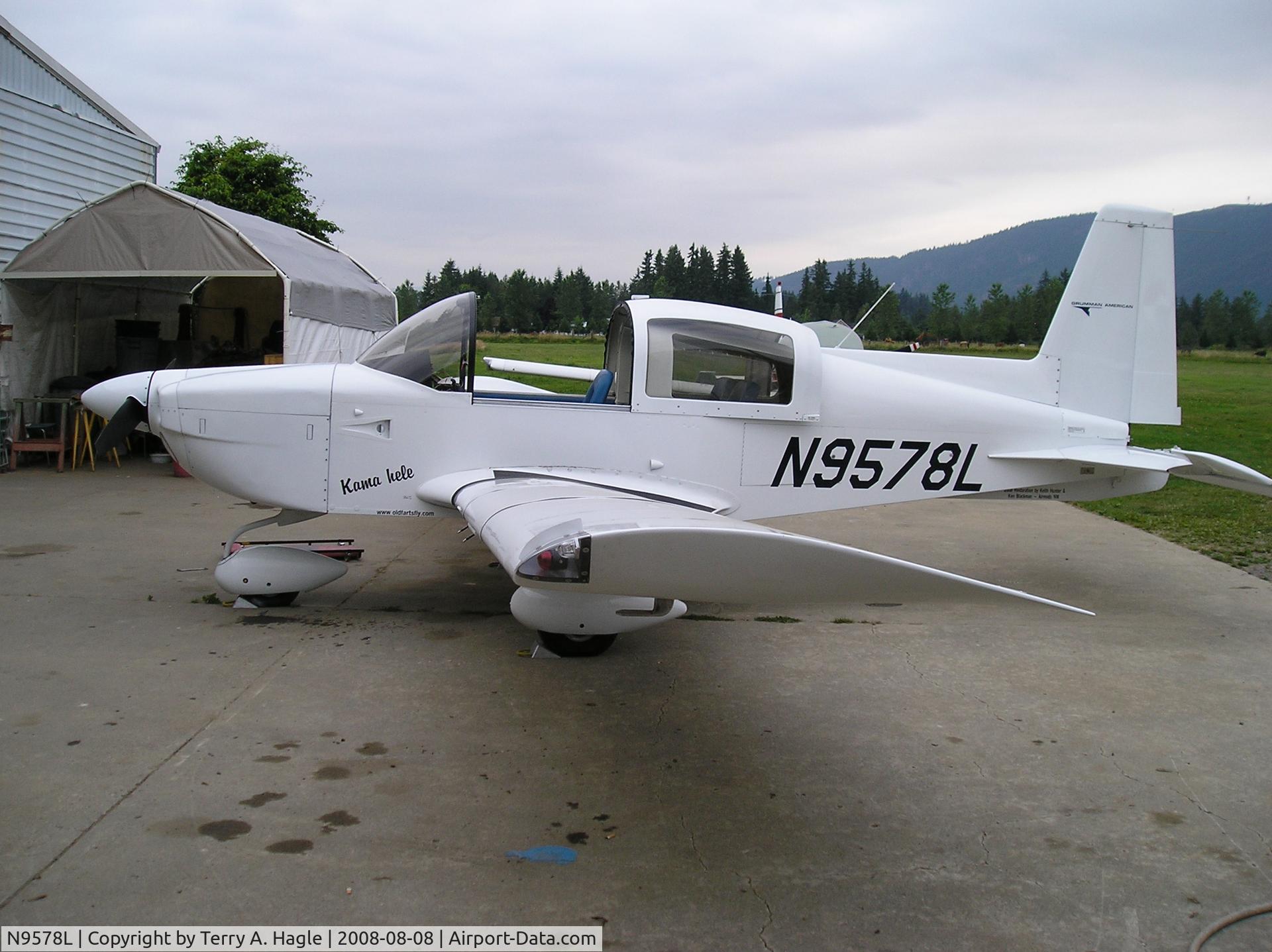 N9578L, 1974 Grumman American AA-5 Traveler C/N AA5-0578, All Back together