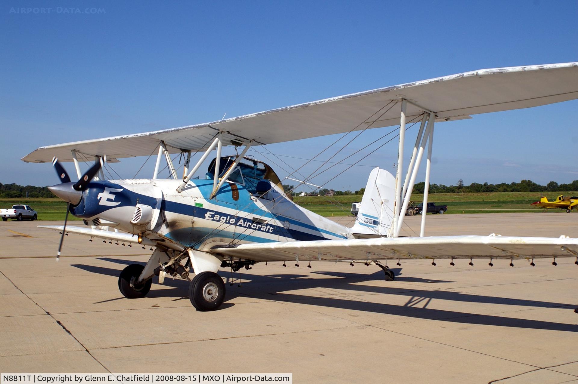 N8811T, 1982 Eagle Aircraft Co EAGLE DW-1 C/N DW-1-0070-82, Readying for work