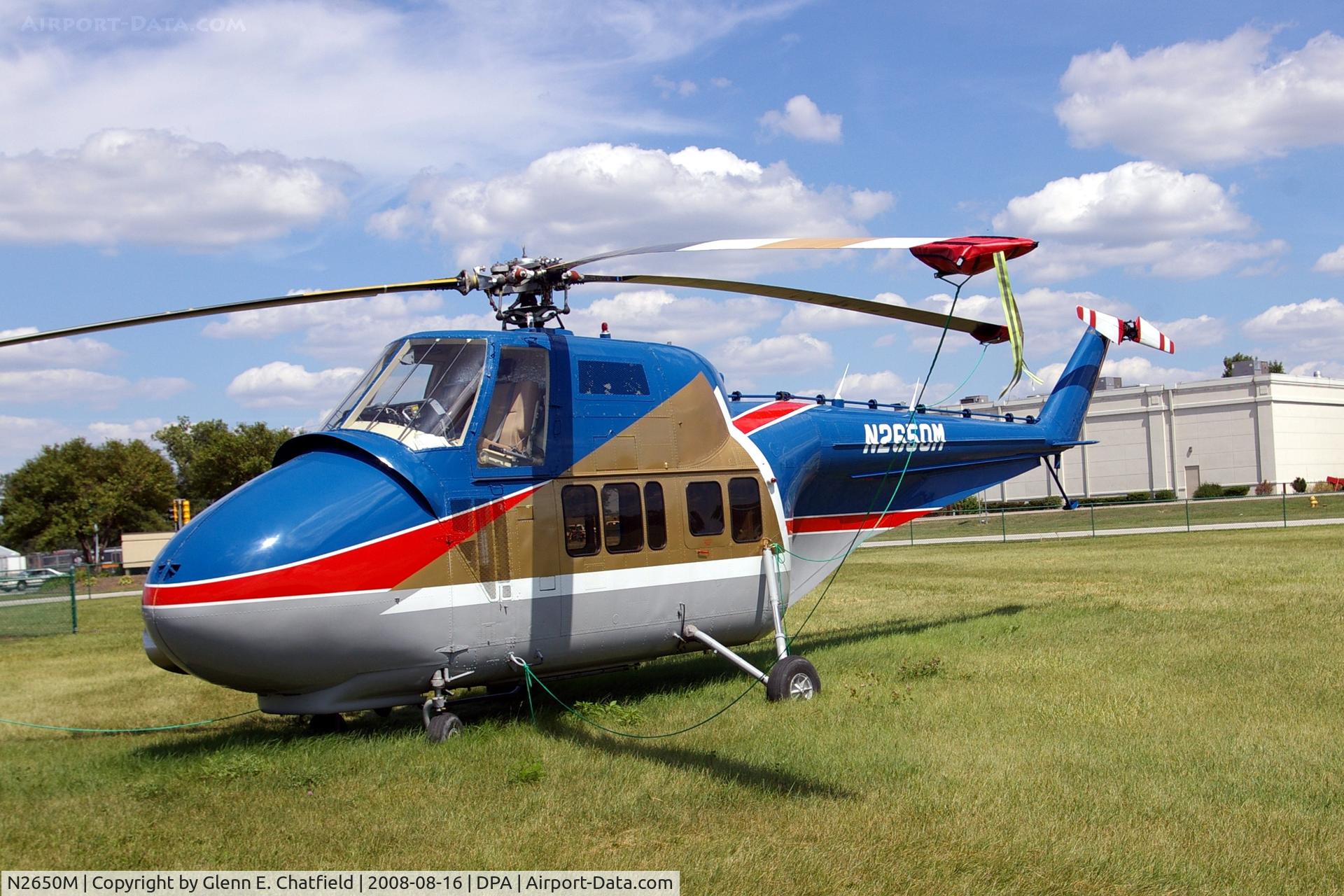 N2650M, 1954 Sikorsky S-55B C/N 55907, At Cameron Aircraft Interiors