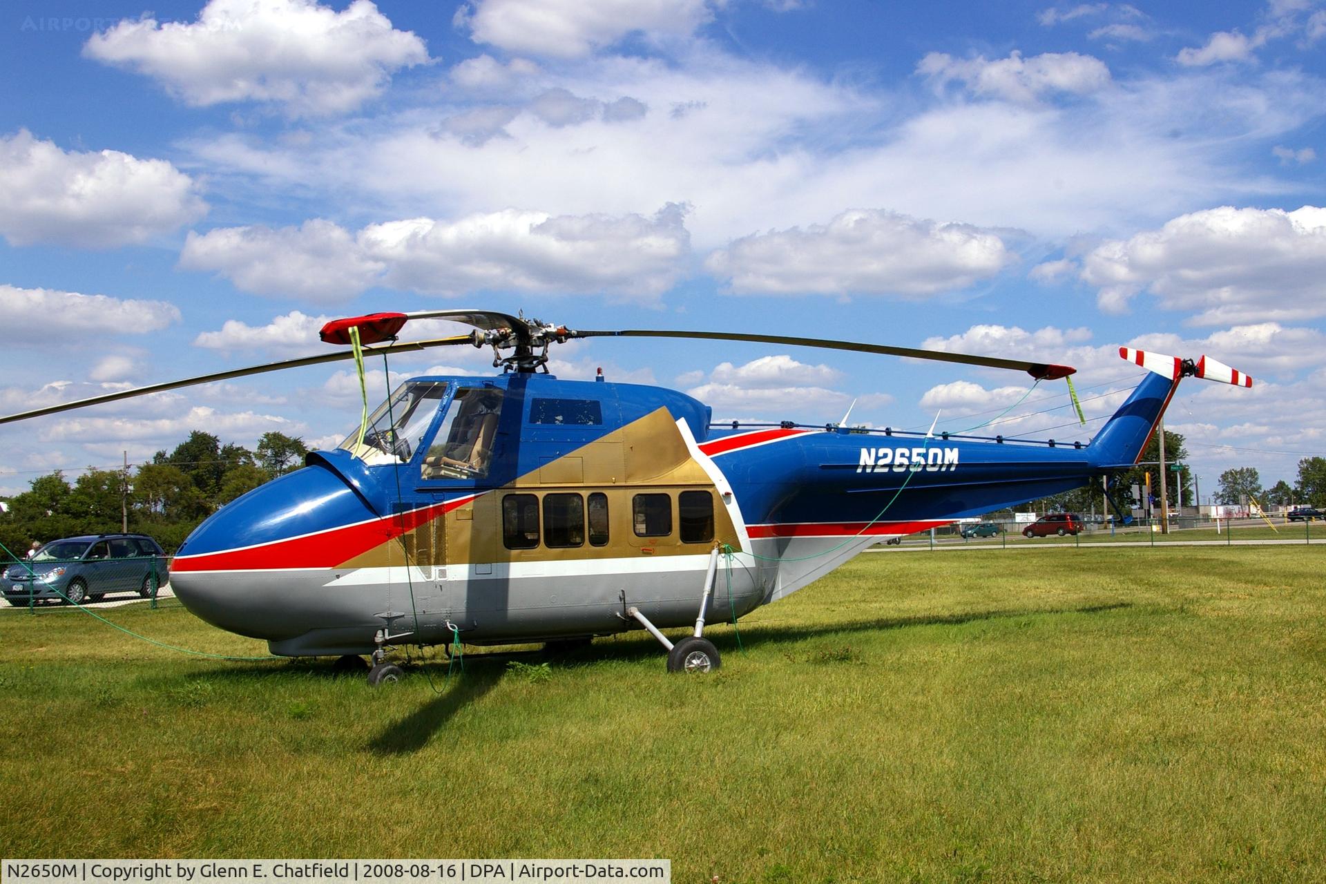 N2650M, 1954 Sikorsky S-55B C/N 55907, At Cameron Aircraft Interiors