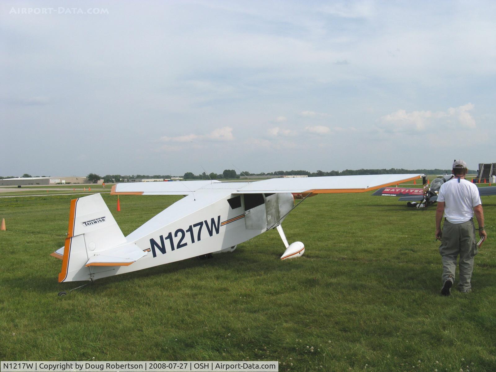 N1217W, 1994 Wittman W-10 Tailwind C/N 451, 1994 Langer WITTMAN TAILWIND W10, Lycoming O-320