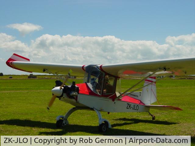 ZK-JLO, James Lobet Ganagobie Mousebird C/N J.L.0100, ZK-JLO at Thames airport New Zealand