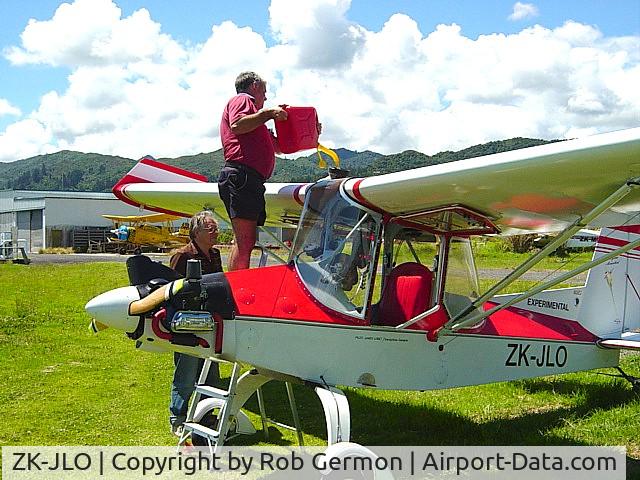 ZK-JLO, James Lobet Ganagobie Mousebird C/N J.L.0100, Fueling JLO