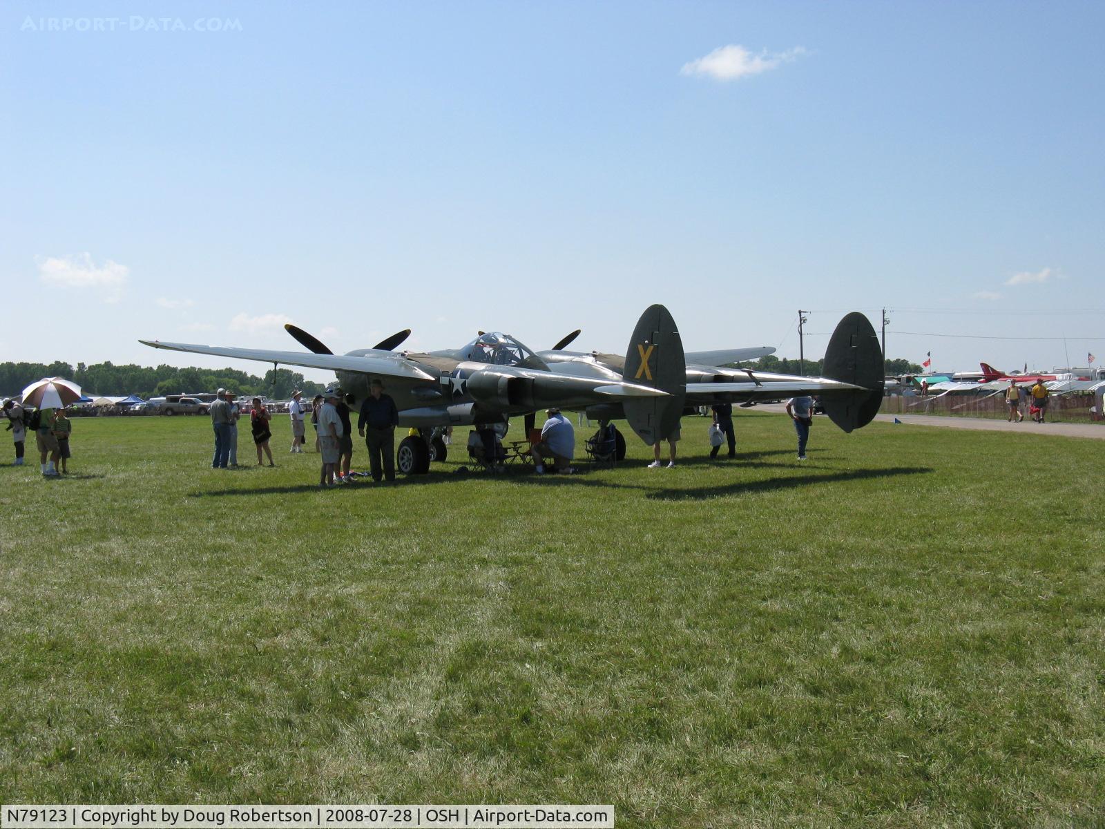 N79123, 1945 Lockheed P-38L-5 Lightning C/N 422-8235, 1945 Lockheed P-38L-5 LIGHTNING 'Ruff Stuff', two Allison V1710 1,425 Hp each