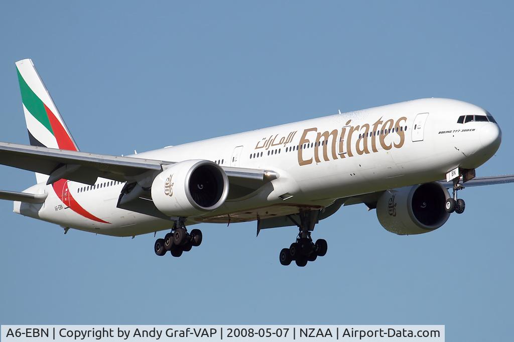 A6-EBN, 2006 Boeing 777-36N/ER C/N 32791, Emirates 777-300