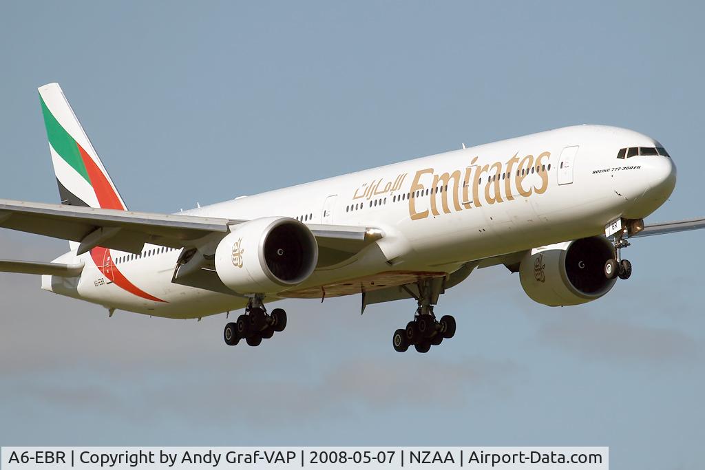 A6-EBR, 2006 Boeing 777-31H/ER C/N 34483, Emirates 777-300