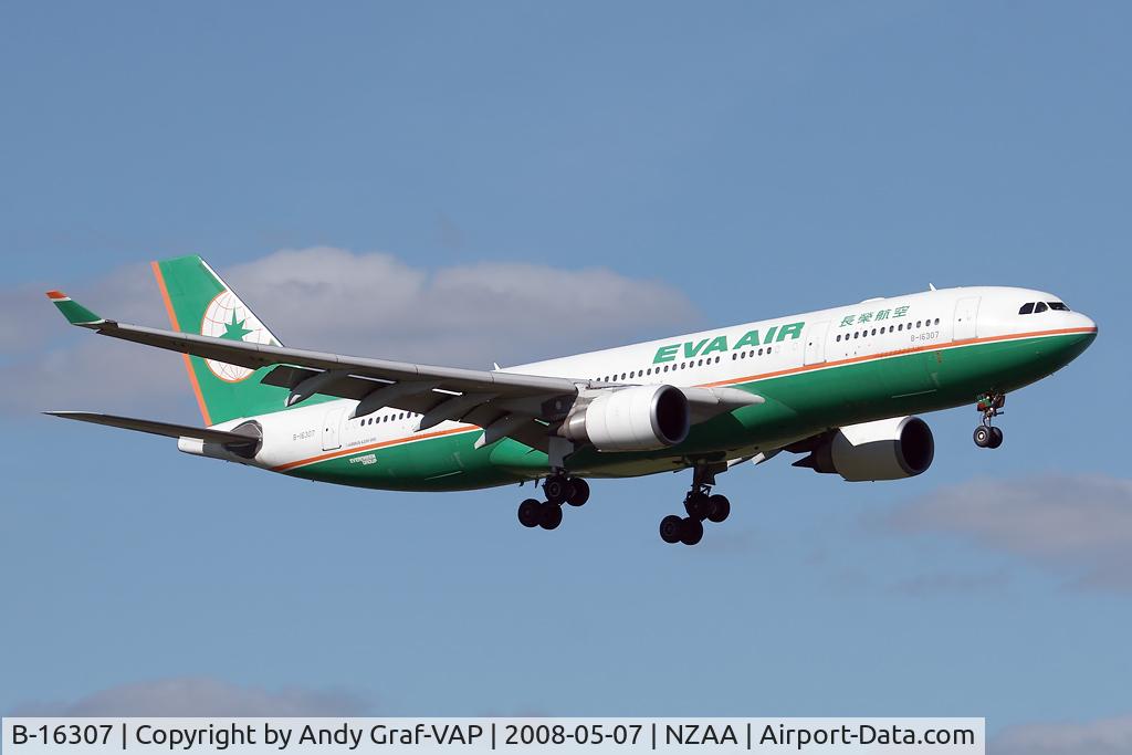 B-16307, 2004 Airbus A330-203 C/N 634, Eva Air A330-200