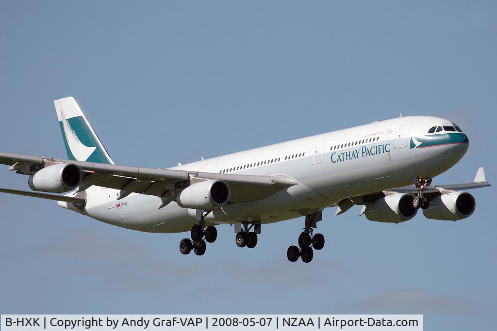 B-HXK, Airbus A340-313 C/N 228, Cathay Pacific A340-300