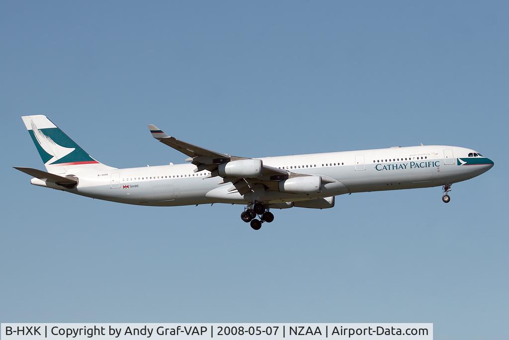 B-HXK, Airbus A340-313 C/N 228, Cathay Pacific A340-300