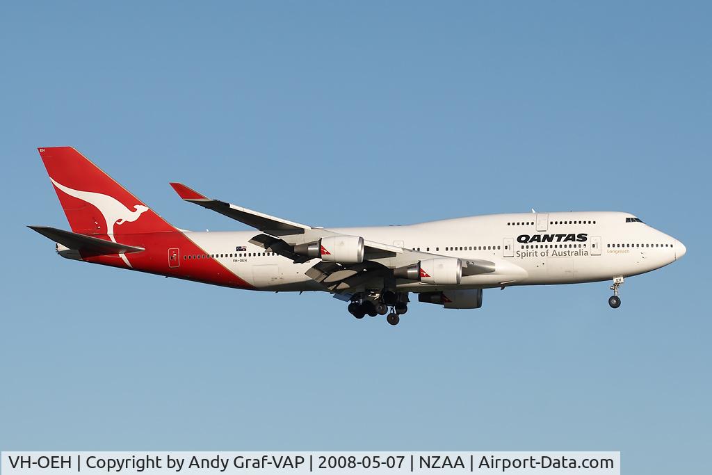 VH-OEH, 2003 Boeing 747-438/ER C/N 32912, Qantas 747-400