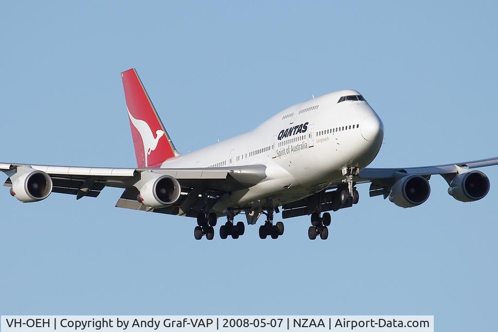 VH-OEH, 2003 Boeing 747-438/ER C/N 32912, Qantas 747-400