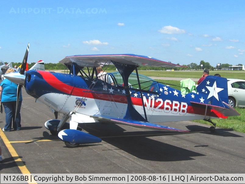 N126BB, 2001 Aviat Pitts S-2C Special C/N 6046, Wings of Victory airshow - Lancaster, Ohio