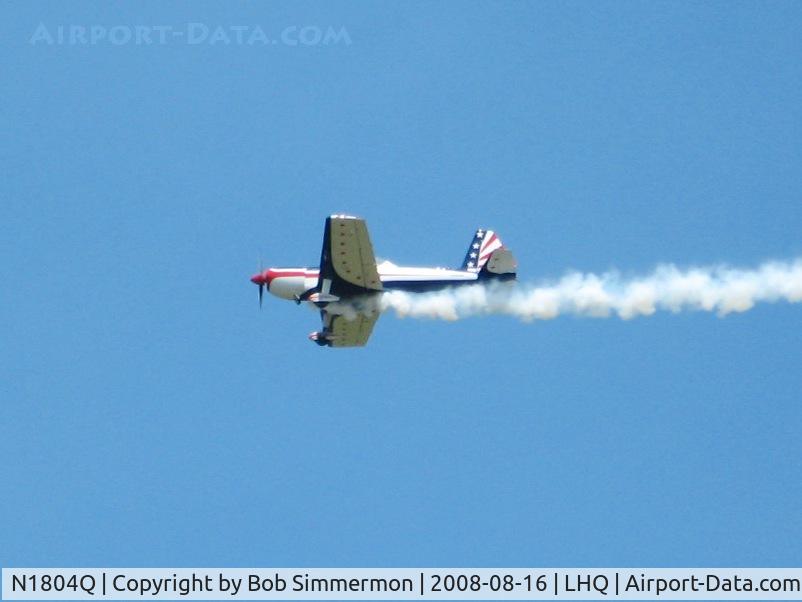 N1804Q, 1956 De Havilland Canada DHC-1B-2 C/N 216, Performing at the Wings of Victory airshow - Lancaster, Ohio