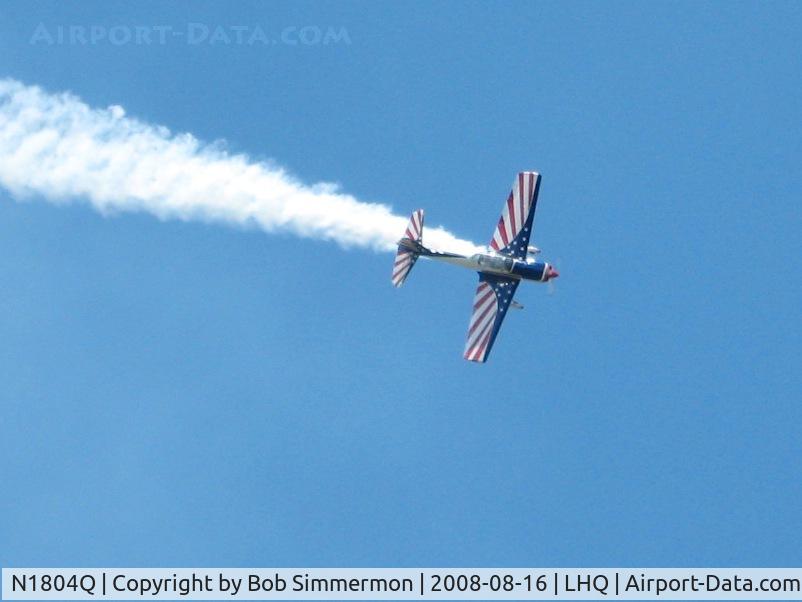 N1804Q, 1956 De Havilland Canada DHC-1B-2 C/N 216, Performing at the Wings of Victory airshow - Lancaster, Ohio