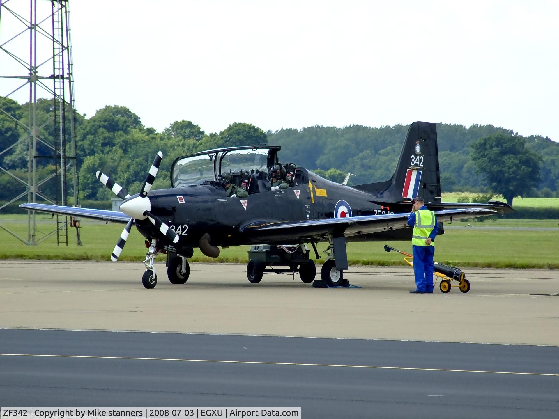 ZF342, 1991 Short S-312 Tucano T1 C/N S106/T77, Tucano T.1 from 1FTS