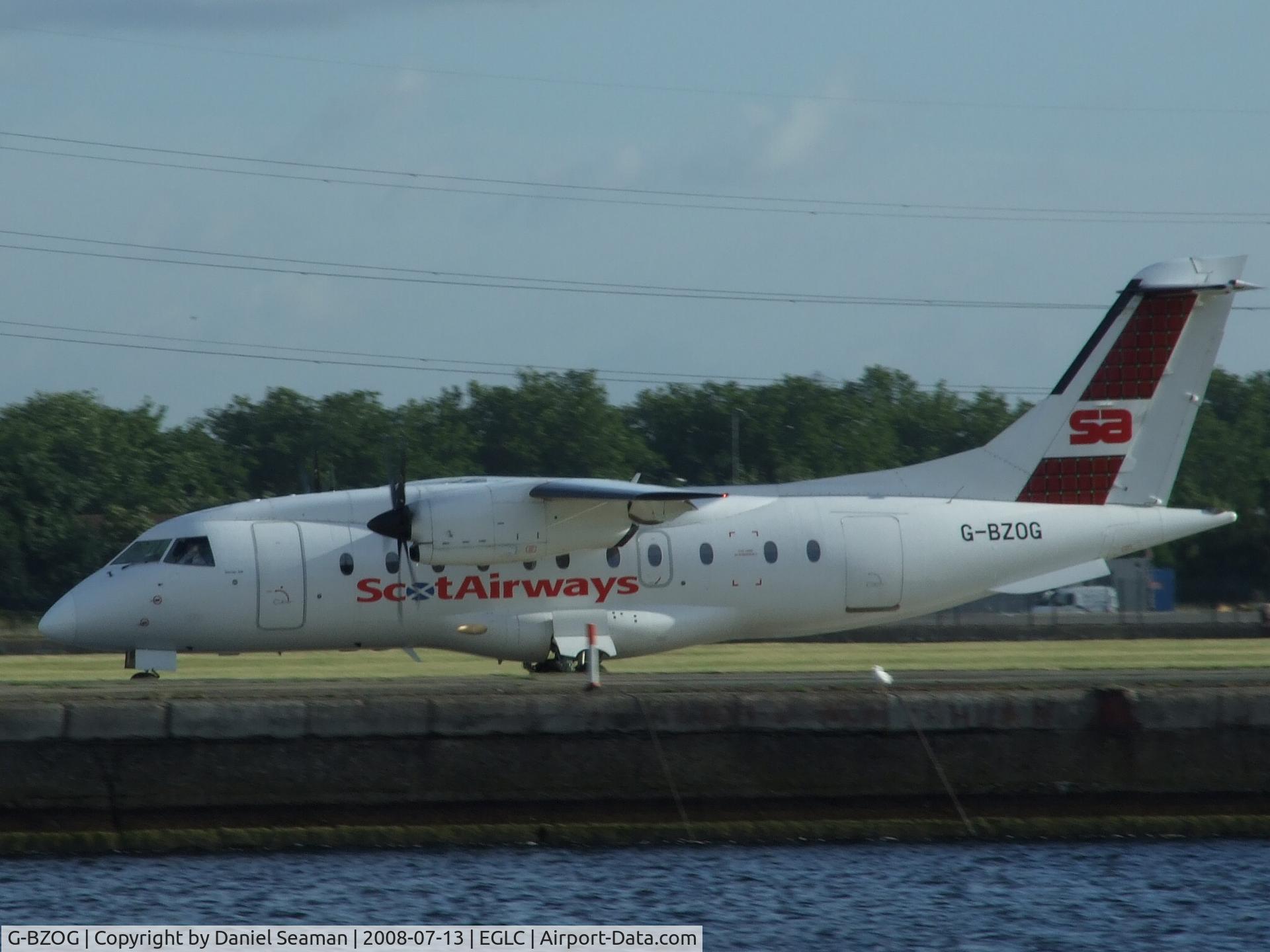 G-BZOG, 1998 Dornier 328-100 C/N 3088, the first day of a 2 day trip for me.