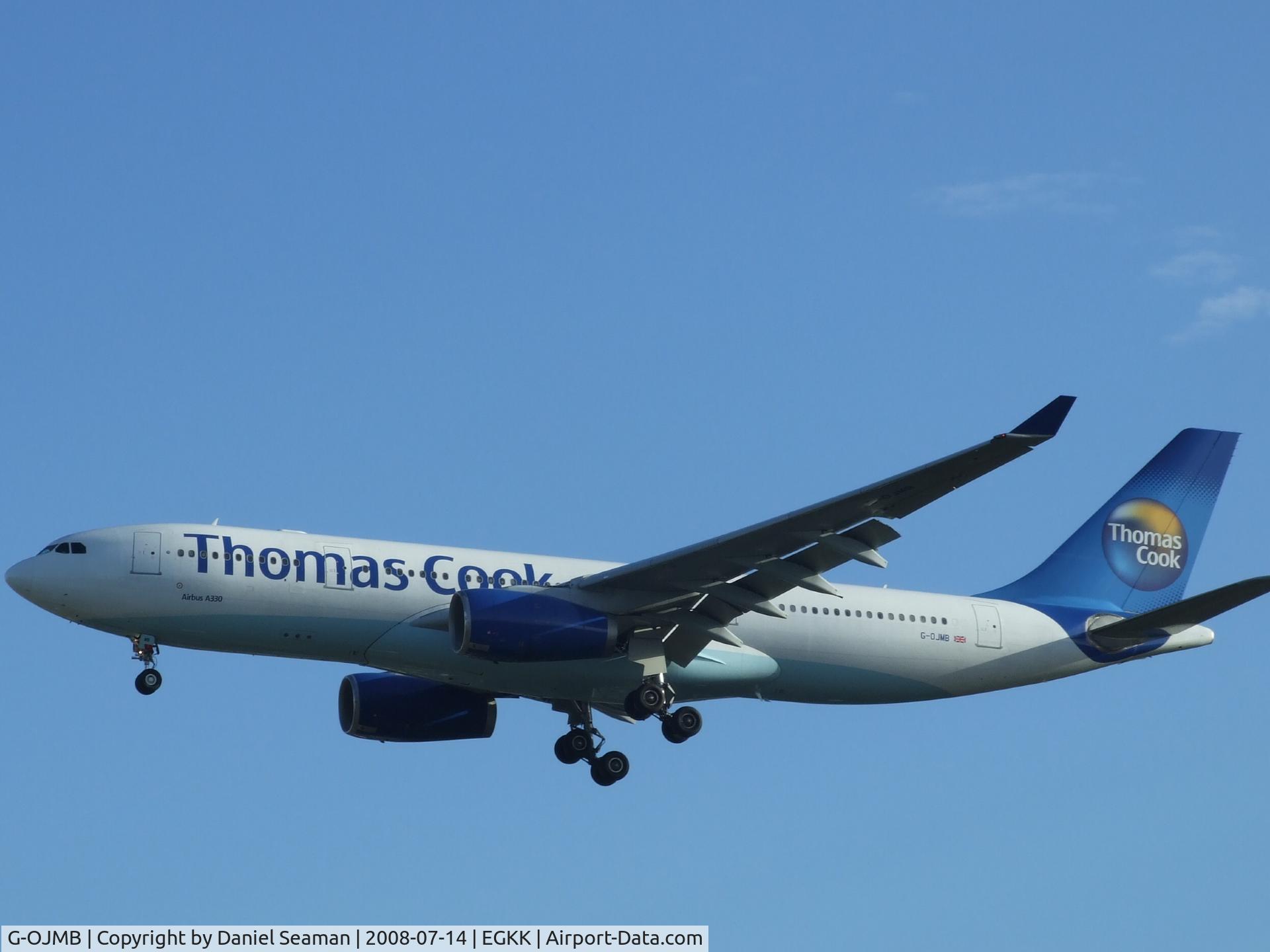 G-OJMB, 2001 Airbus A330-243 C/N 427, the last day of a 2 day trip for me.