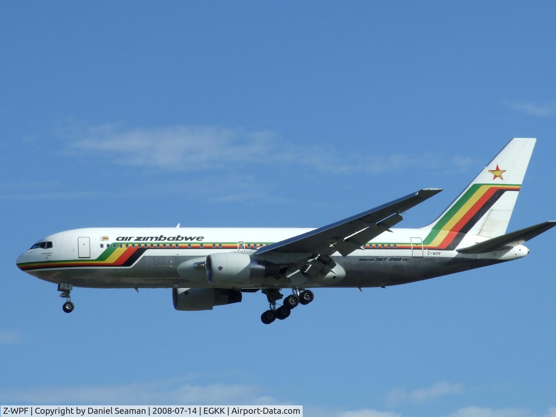 Z-WPF, 1990 Boeing 767-2N0ER C/N 24867, the last day of a 2 day trip for me.