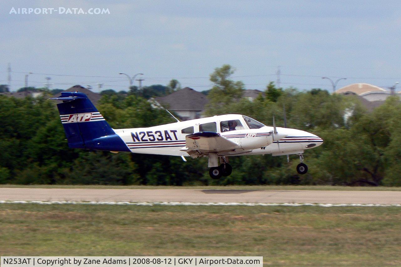 N253AT, 2001 Piper PA-44-180 Seminole C/N 4496057, ATP at Arlington Municipal