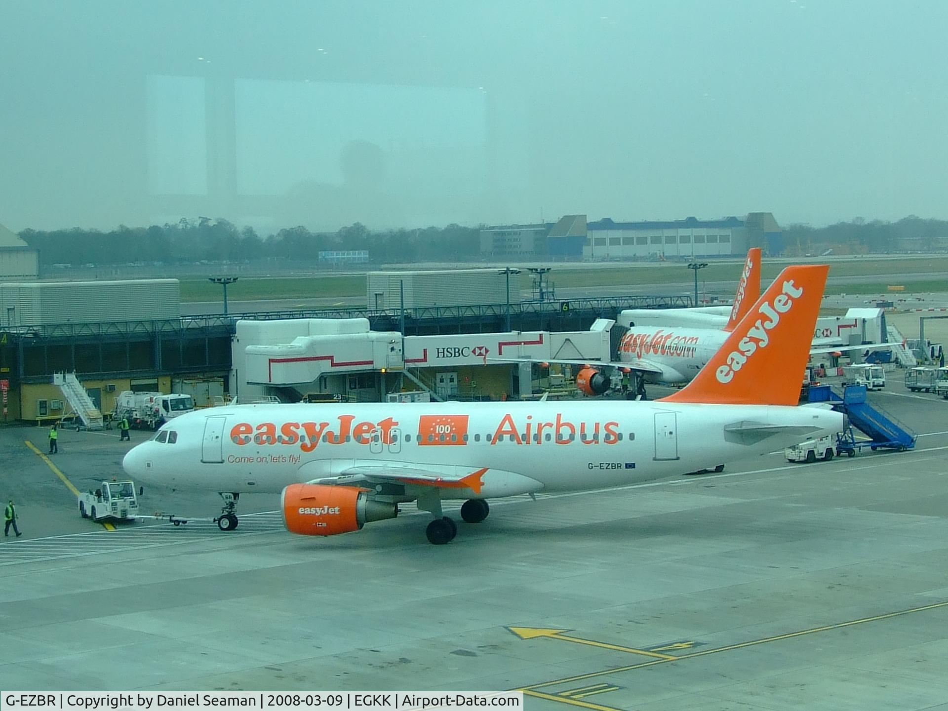 G-EZBR, 2007 Airbus A319-111 C/N 3088, 100th airbus