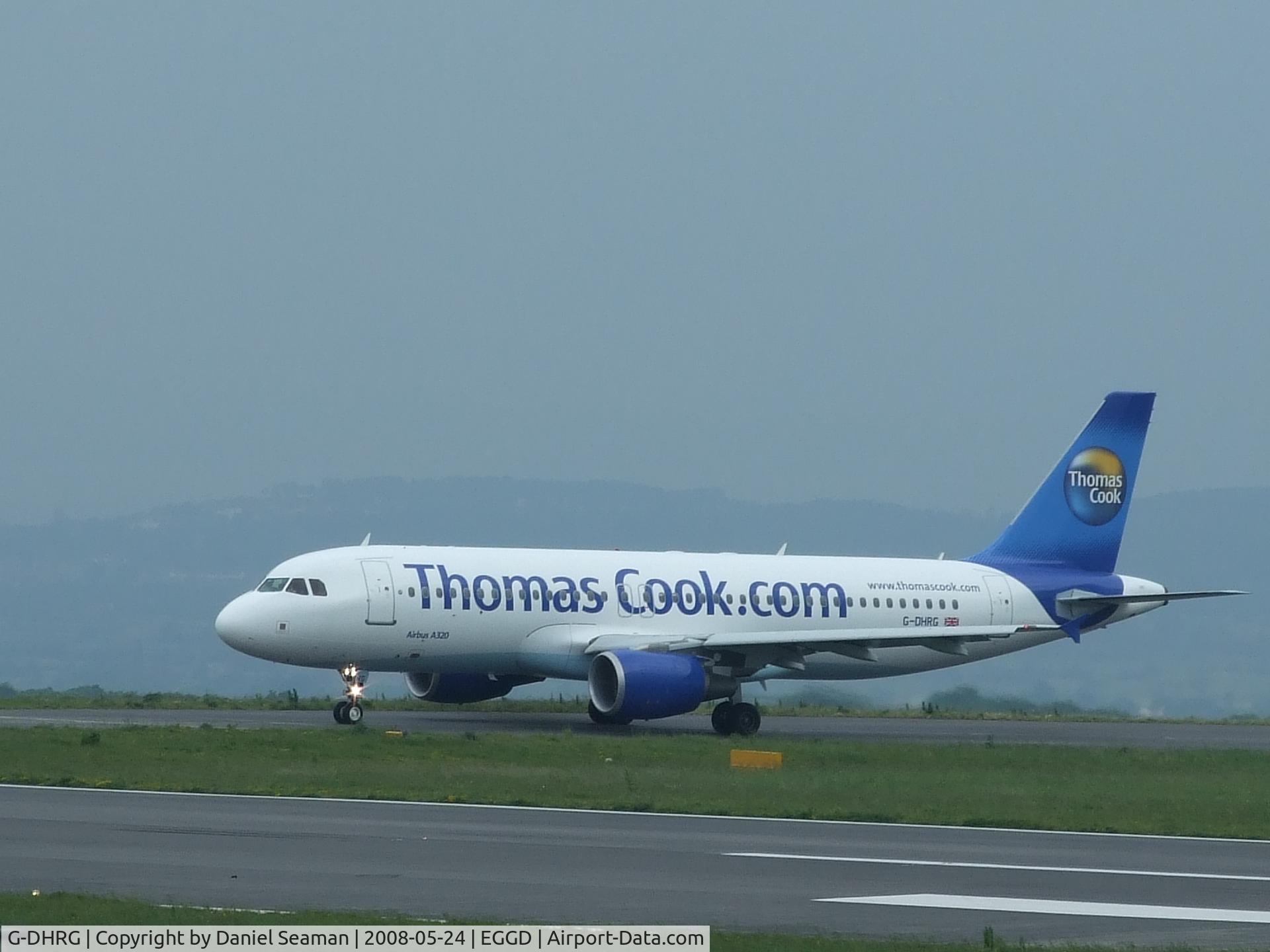 G-DHRG, 2003 Airbus A320-214 C/N 1942, heineken cup final day!!!