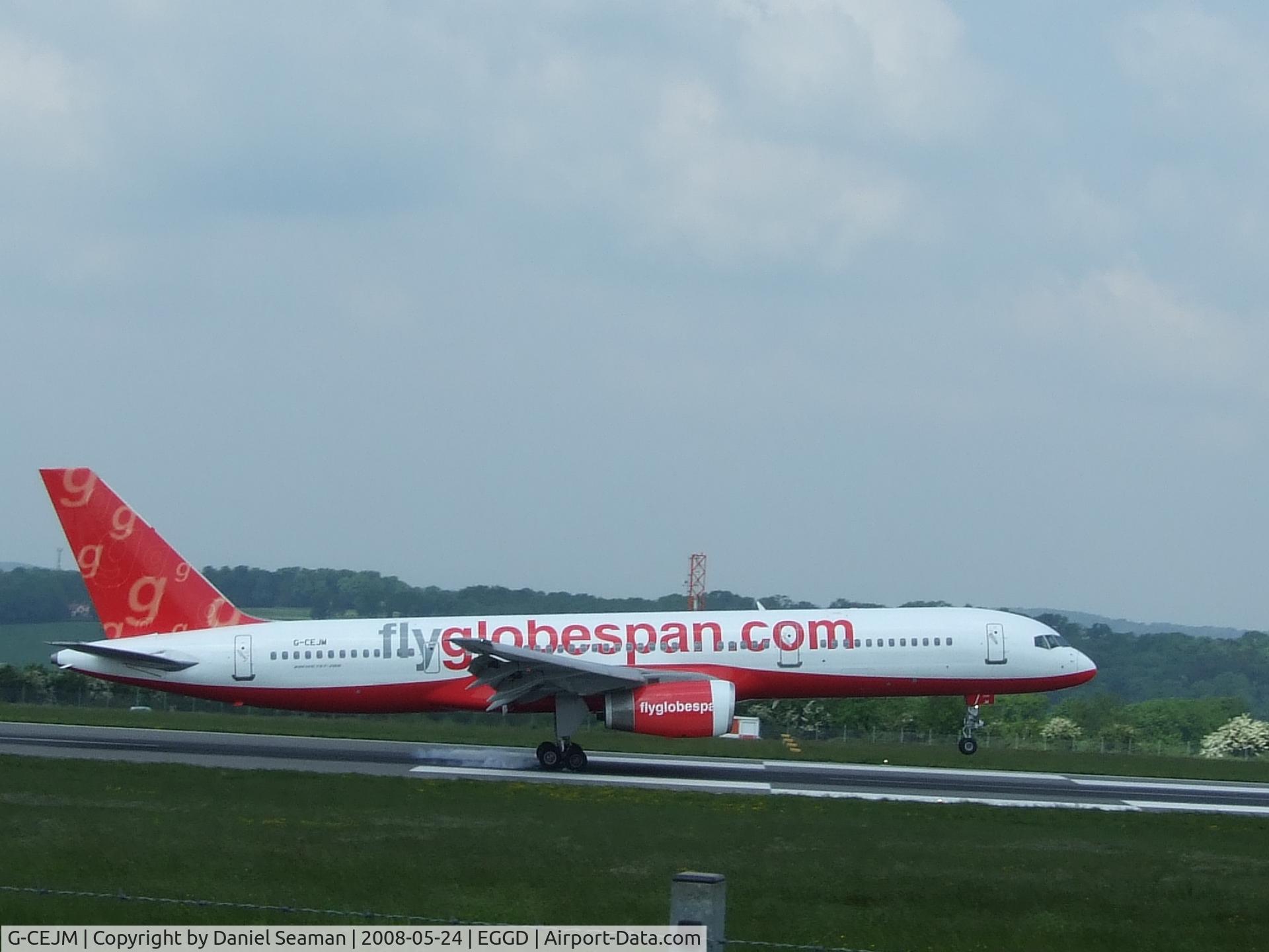 G-CEJM, 1996 Boeing 757-28A C/N 26276, heineken cup final day!!!