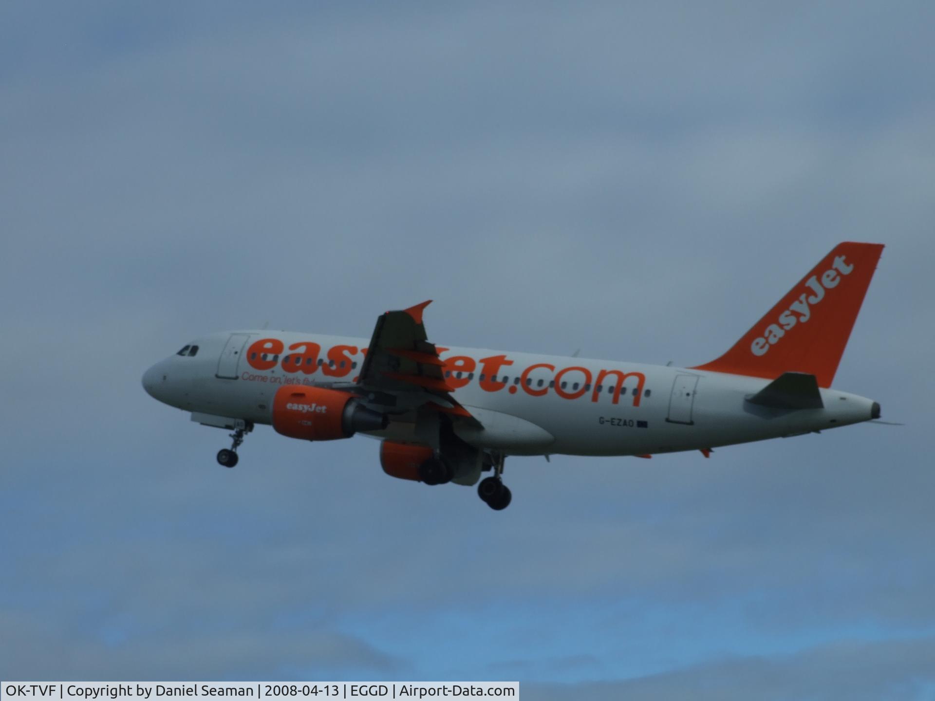 OK-TVF, 2005 Boeing 737-8FH C/N 29669, an unusuel vistor into bristol.