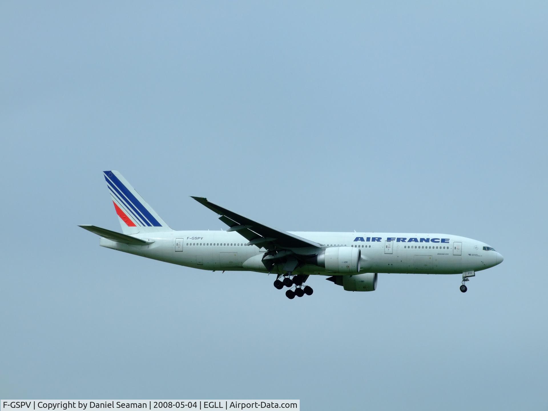 F-GSPV, 2002 Boeing 777-228/ER C/N 28684, my first b777 air france
