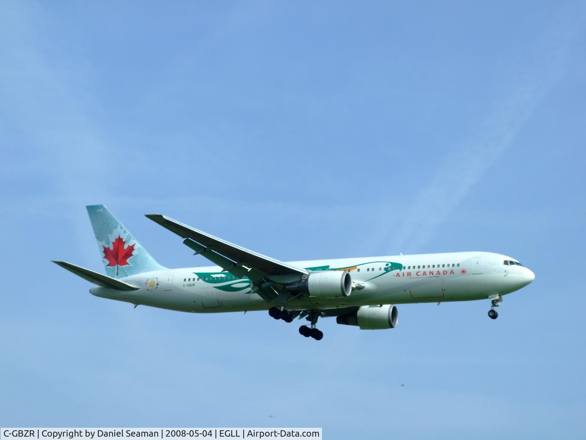 C-GBZR, 1992 Boeing 767-38E/ER C/N 25404, free sprit