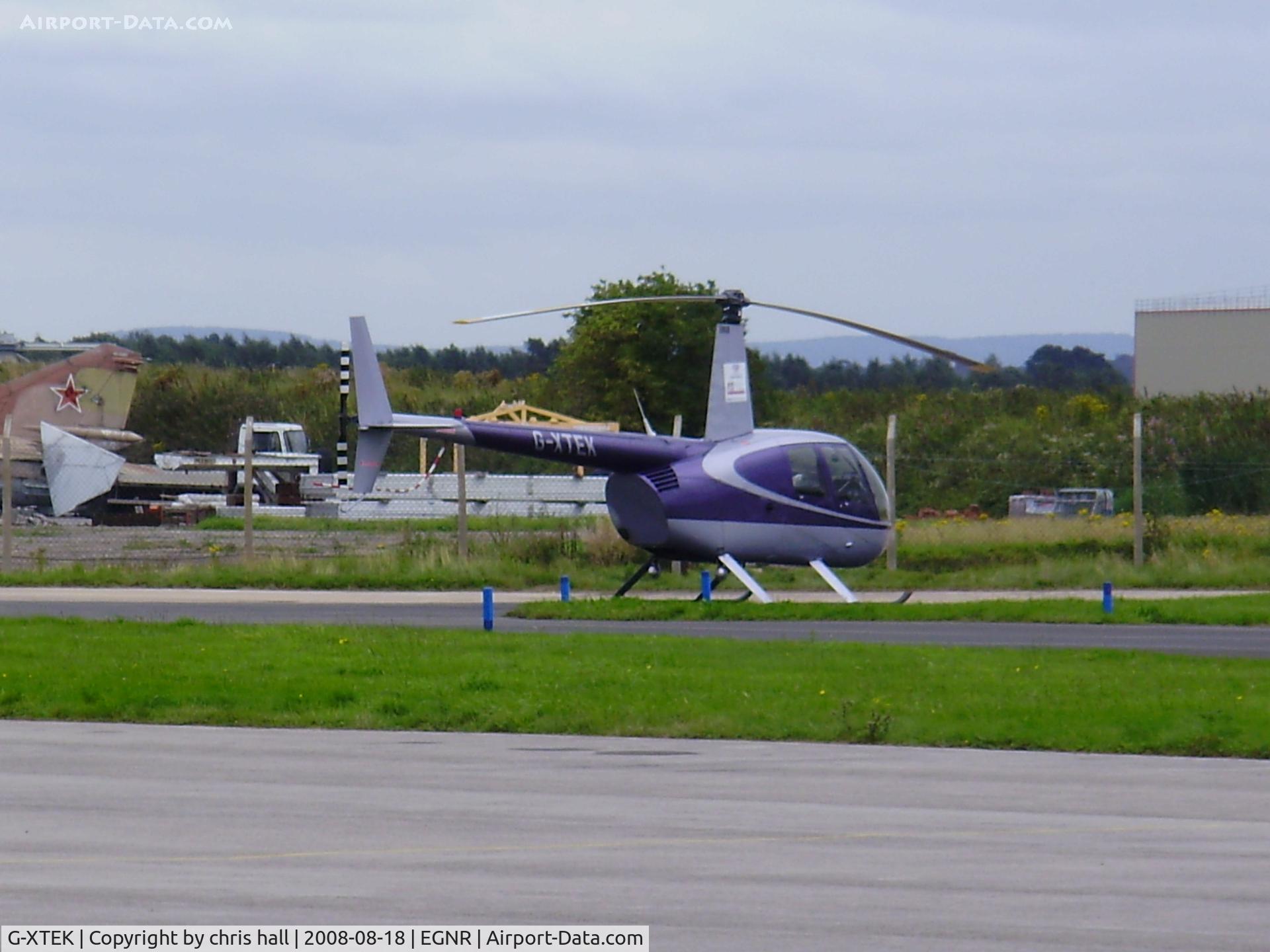 G-XTEK, 1999 Robinson R44 C/N 0647, Hawarden resident