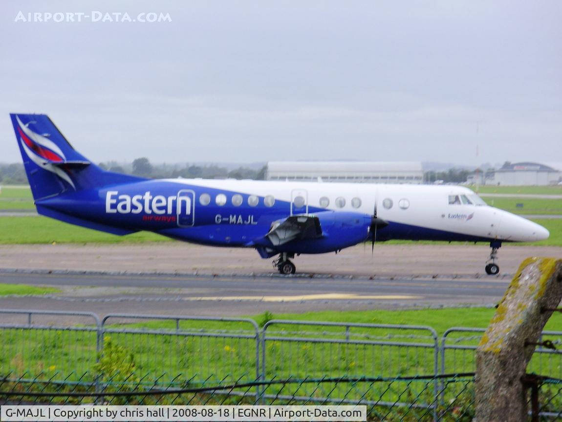 G-MAJL, 1996 British Aerospace Jetstream 41 C/N 41087, Eastern Airways