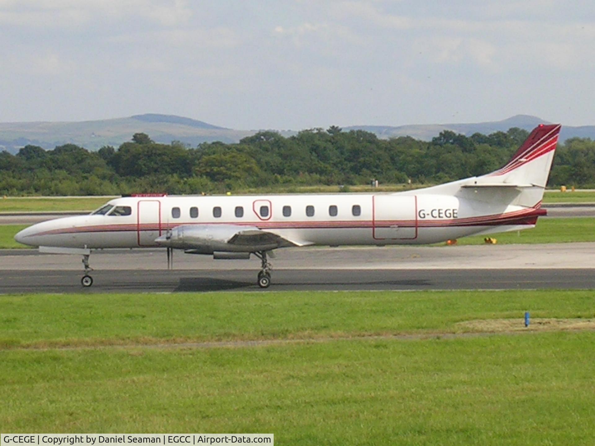 G-CEGE, 1978 Swearingen SA-226TC Metro II C/N TC-258, a first for manchester