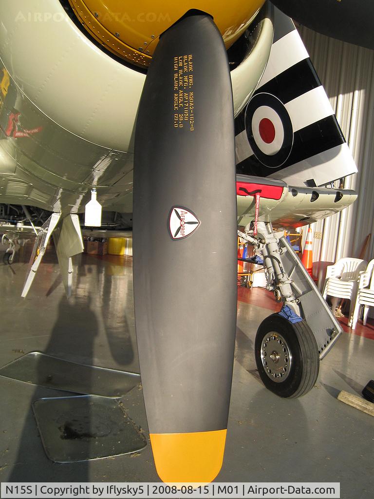 N15S, 1953 Hawker Sea Fury FB.11 C/N 41H/696792, NX15S Hawker Siddeley Sea Fury