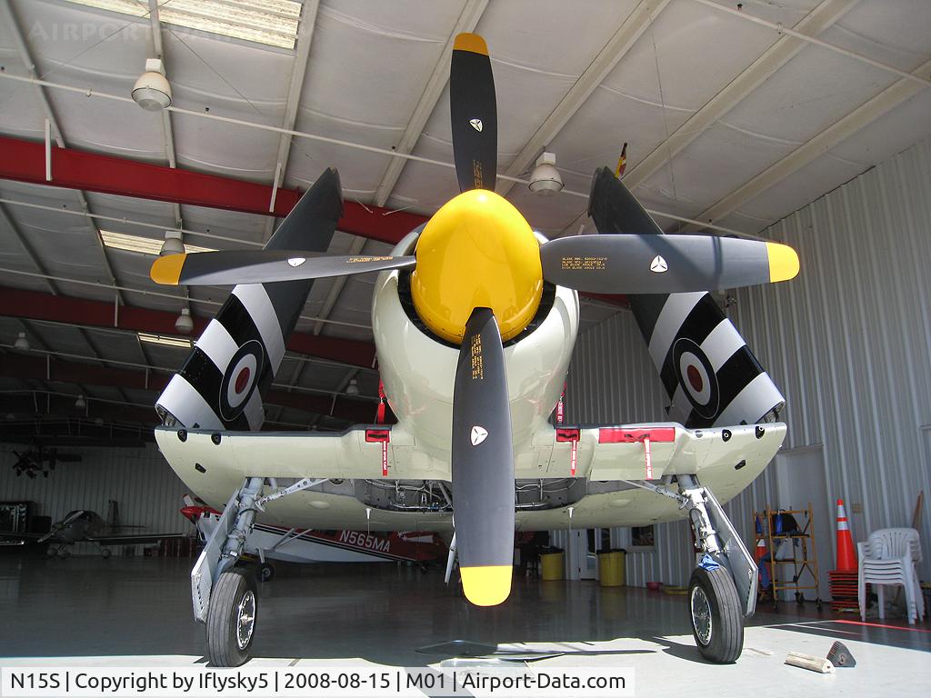 N15S, 1953 Hawker Sea Fury FB.11 C/N 41H/696792, NX15S Hawker Siddeley Sea Fury