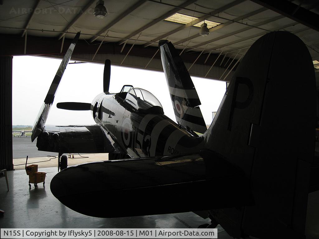 N15S, 1953 Hawker Sea Fury FB.11 C/N 41H/696792, NX15S Hawker Siddeley Sea Fury