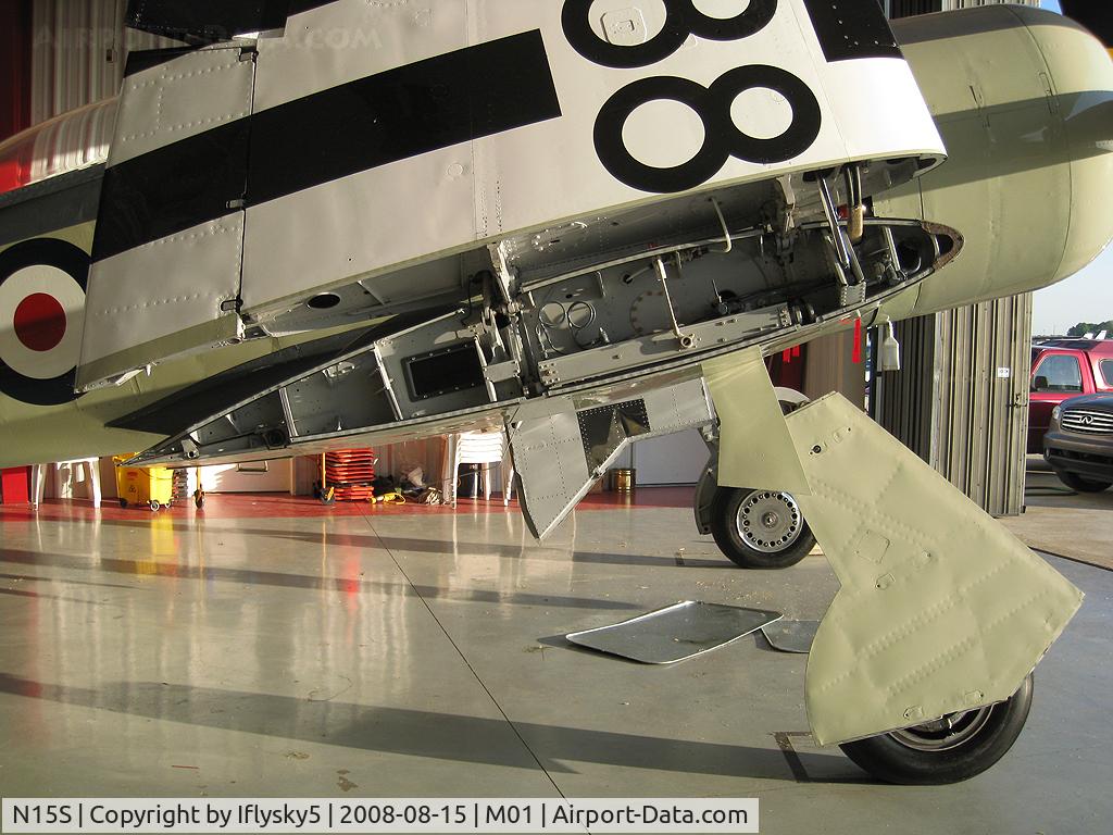 N15S, 1953 Hawker Sea Fury FB.11 C/N 41H/696792, NX15S Hawker Siddeley Sea Fury