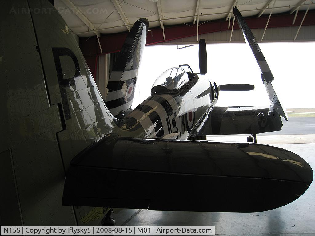 N15S, 1953 Hawker Sea Fury FB.11 C/N 41H/696792, NX15S Hawker Siddeley Sea Fury