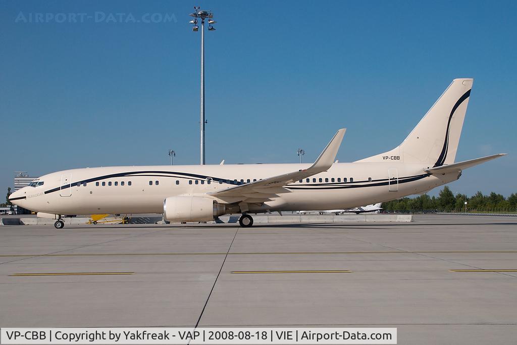 VP-CBB, 2001 Boeing 737-8AW(BBJ2) C/N 32806, Boeing 737-800