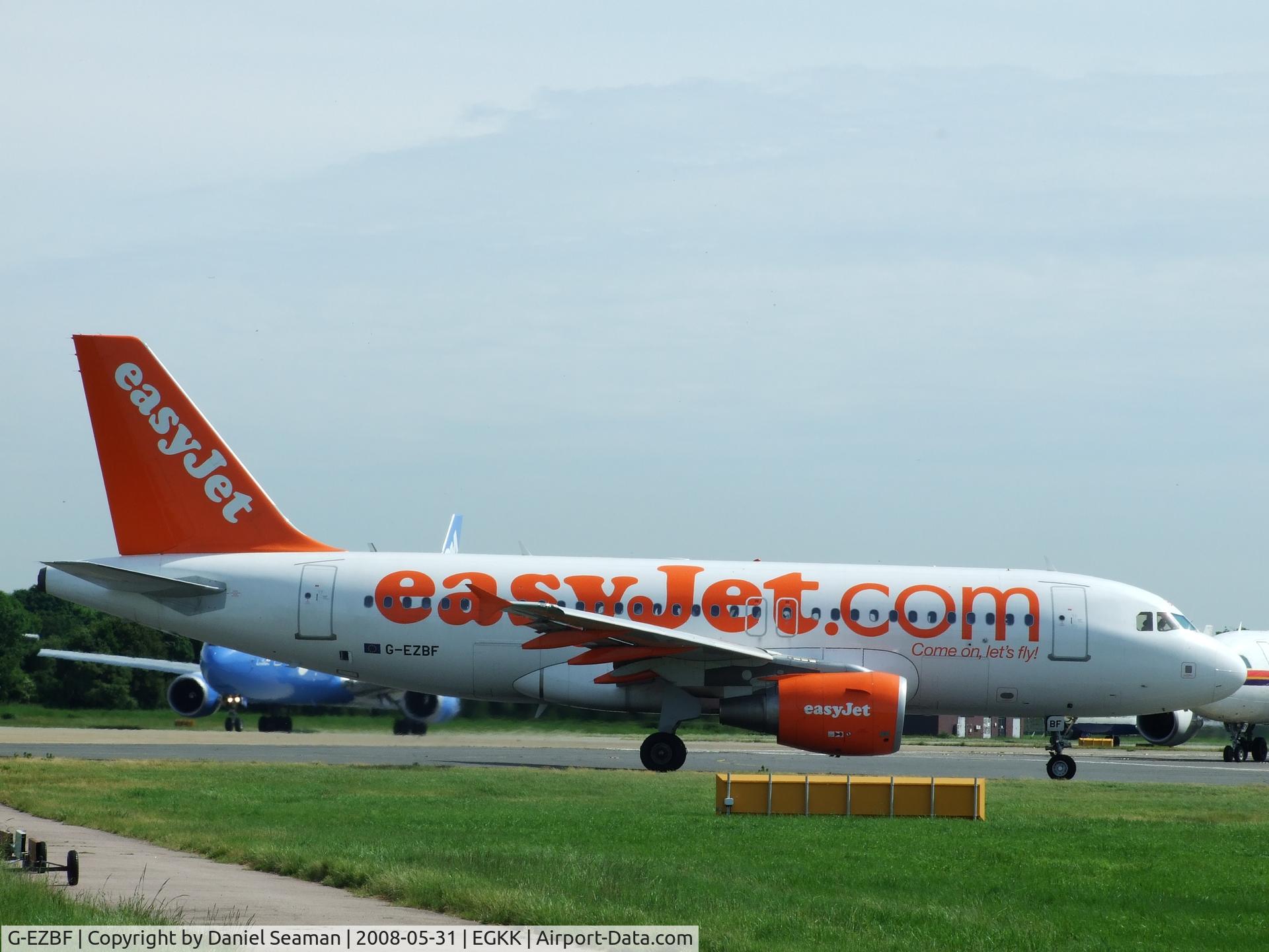 G-EZBF, 2006 Airbus A319-111 C/N 2923, i have flown on this plane before