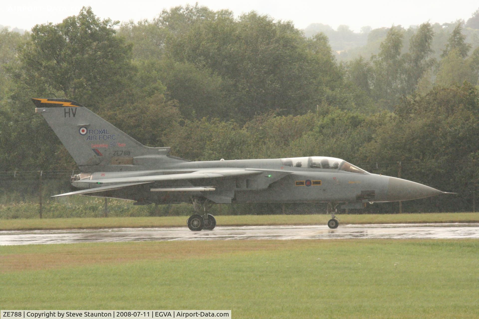 ZE788, 1988 Panavia Tornado F.3 C/N 697/AS064/3313, Taken at the Royal International Air Tattoo 2008 during arrivals and departures (show days cancelled due to bad weather)