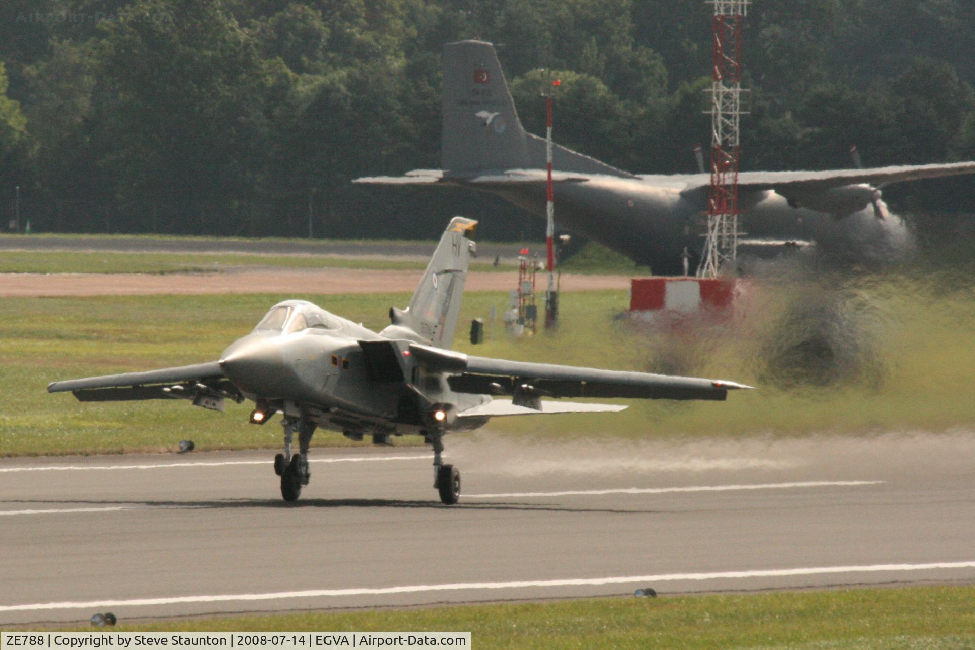 ZE788, 1988 Panavia Tornado F.3 C/N 697/AS064/3313, Taken at the Royal International Air Tattoo 2008 during arrivals and departures (show days cancelled due to bad weather)
