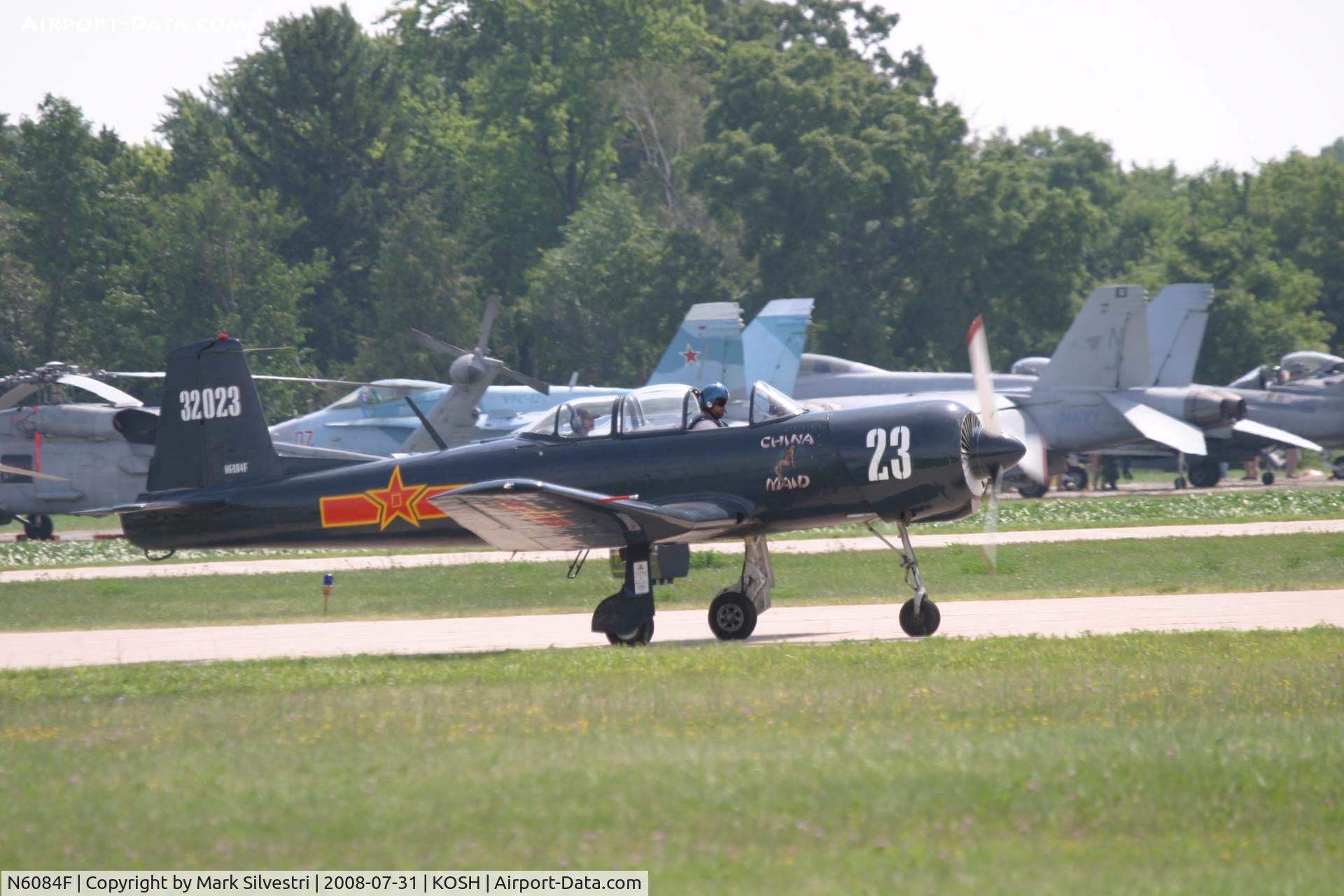 N6084F, 1977 Nanchang CJ-6 C/N 3732023, Oshkosh 2008