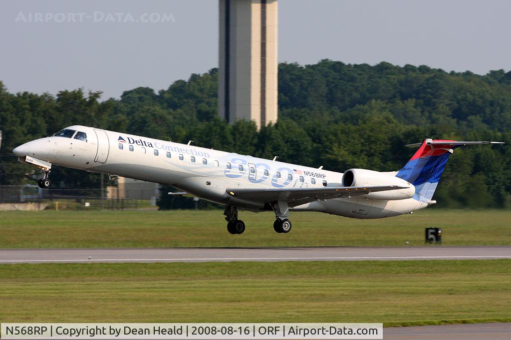N568RP, 2004 Embraer EMB-145LR C/N 145800, Delta Connection (operated by Chautauqua Airlines) N568RP 